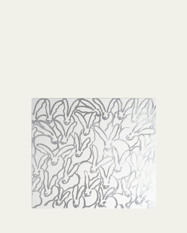 Rabbit Run Silver Leaf and Lacquer Placemat